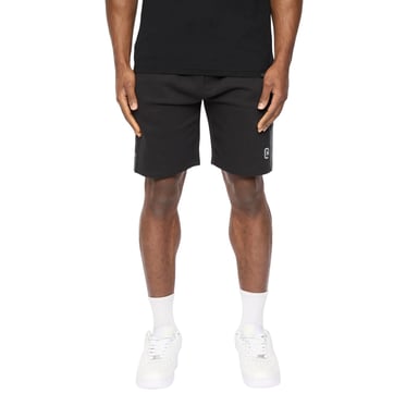 Crosshatch Heren Branton Shorts (Zwart)