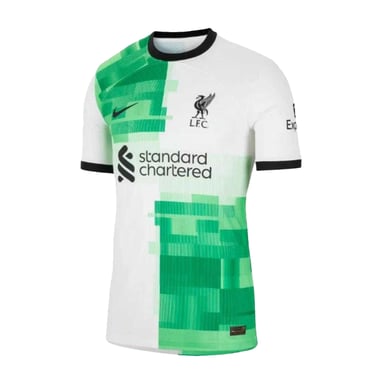 Nike Mens Liverpool FC Football T-Shirt (White/Green)