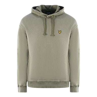 Lyle & Scott Mens Logo Hoodie (Green)