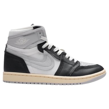 Nike Womens/Ladies Air Jordan 1 Leather High-top Trainers (Black)