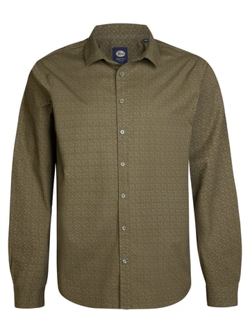 Petrol Industries - Oversized Plain Shirt Bayfield Men - Mossy Stone