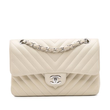 Chanel 19 Chevron Kviltad Axelväska