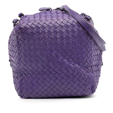 Begagnad Nappa Intrecciato Kub Crossbody