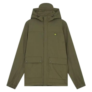 Lyle & Scott Mens Hooded Jacket (Green)
