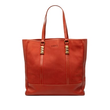 Begagnad läder Velazquez Twist Tote