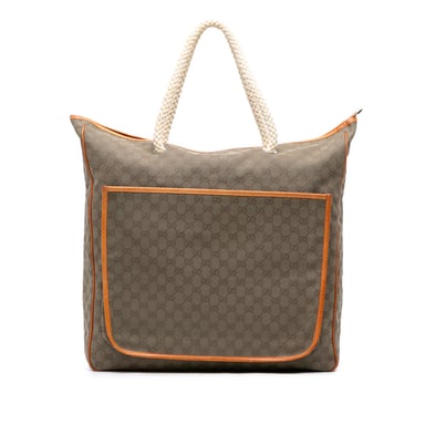 Begagnad Gg Canvas Rep Tote