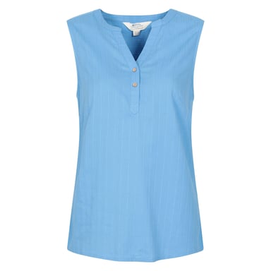 Mountain Warehouse Womens/Ladies Petra Sleeveless Shirt (Bright Blue)