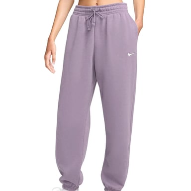Nike Womens/Ladies Plain Jogging Bottoms (Purple)
