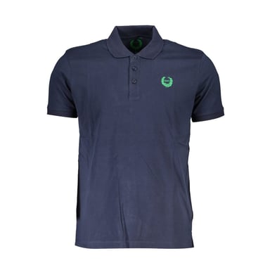 Gianmarco Venturi Blu Cotton Men Polo