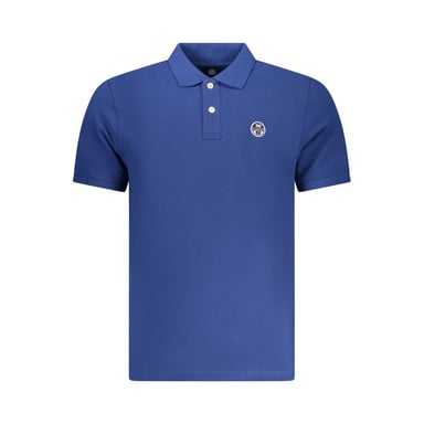 North Sails Blu Cotton Men Polo