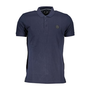 Gianmarco Venturi Blu Cotton Men Polo
