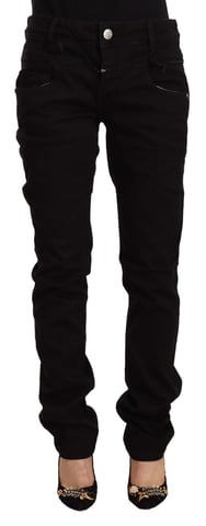 Casual Black Jeans Pan71828