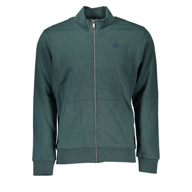 La Martina Verde Cotton Men Sweatshirt