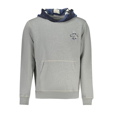 Guess Jeans Grigio Cotton Mens Sweatshirt
