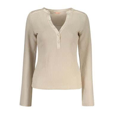 Guess Jeans Beige Polyester Women Sweater