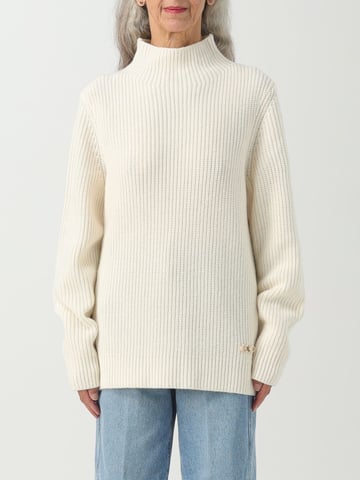 Ribbad Mockneck Merinoulltröja