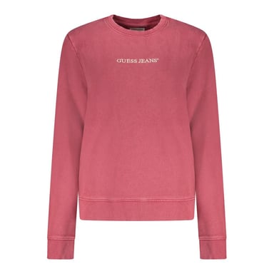 Guess Jeans Red Cotton Women Sweatshirt