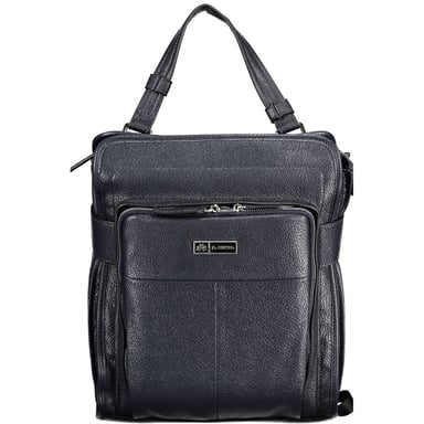 La Martina Blue Polyurethane Women Backpack
