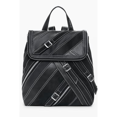 Desigual Black Polyurethane Women Backpack