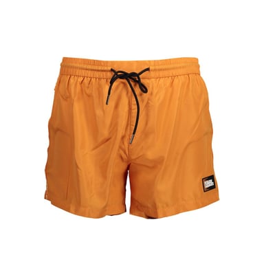 Karl Lagerfeld Oranje Polyester Heren Zwembroek