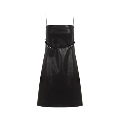 Voyou Leather Mini Dress