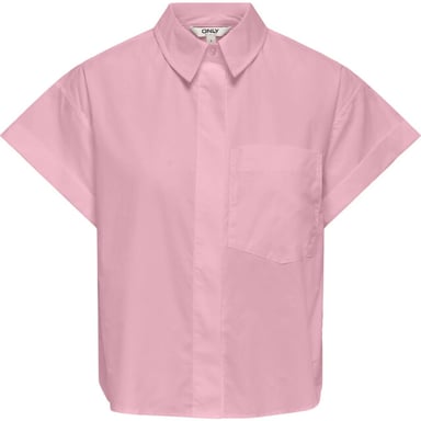 Only Onlkeri s/s fold shirt wvn romance rose