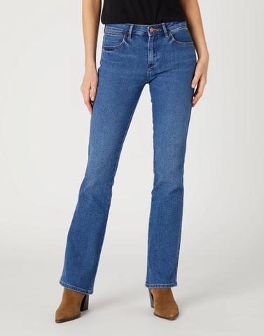 GB - Wrangler - BOOTCUT CAMELLIA