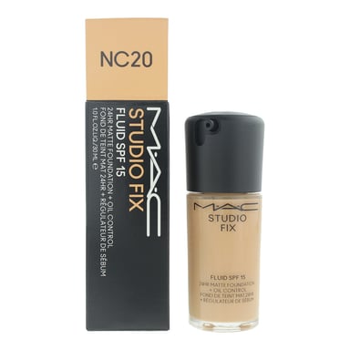 MAC Studio Fix Fluid Foundation 30ml SPF 15 - NC20