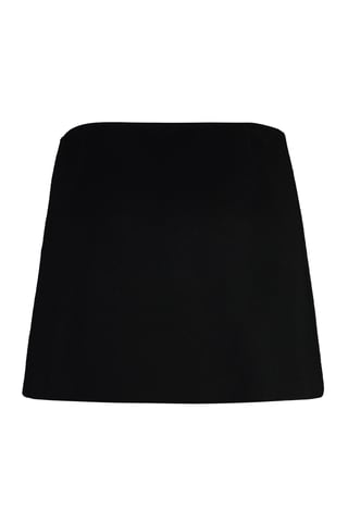 Wool Mini Skirt