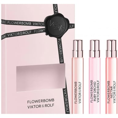 Viktor & Rolf Flowerbomb Cadeauset - Ruby Orchid 10ml EDP + Nectar 10ml EDP + Original 10ml EDP