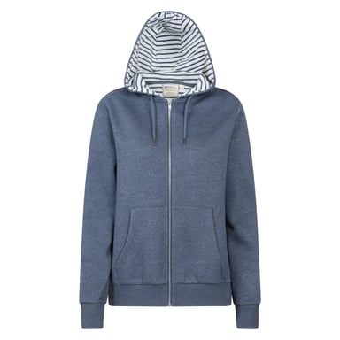 Mountain Warehouse Womens/Ladies Penzance Full Zip Hoodie (Dark Blue)