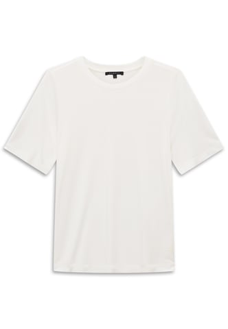 Bugatti Damen T-Shirt aus 100% Viskose mit Rundhalsausschnitt