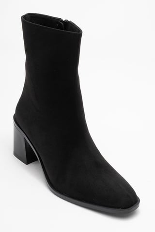 Chara Block Heel Ankle Boot