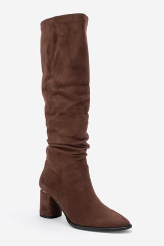 Vianella Block Heel Knee High Boot