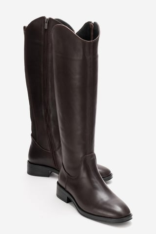 Ruiz Leather Knee High Boot (Women)