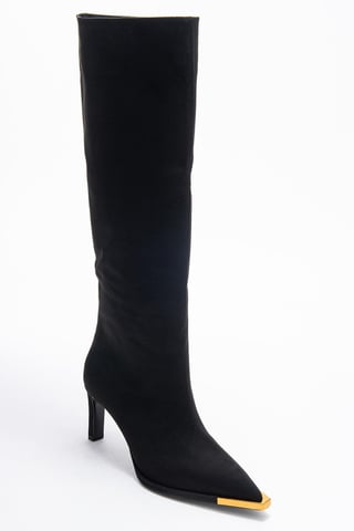 Lexa Pointed Toe Knee High Boot (Women)