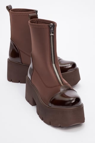 Bray Patent Chunky Boot (Women)