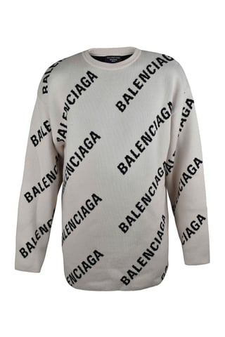 Balenciaga Sweater White