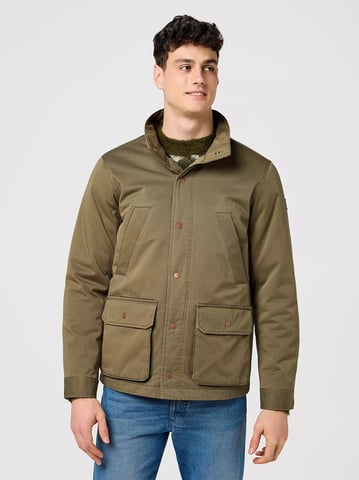 GB - Wrangler - FIELD JACKET IVY GREEN