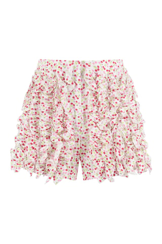 Geprinte Katoenen Shorts