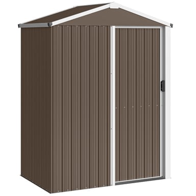 4goodz Tuinschuur metaal afsluitbare schuifdeur -136x87x179 cm -
