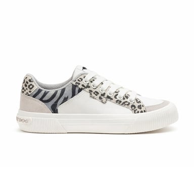 Rocket Dog Cheery Blocked Sportieve Dames Casual Sneakers Grijs Multi