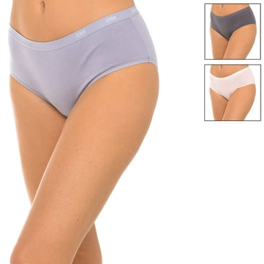 Pack of 3 D4H01 Cotton Panties for Women