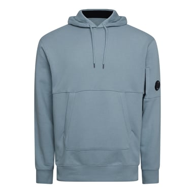 Heren C.P. Company Diagonaal Verhoogd Lens Hoodie in Blauw