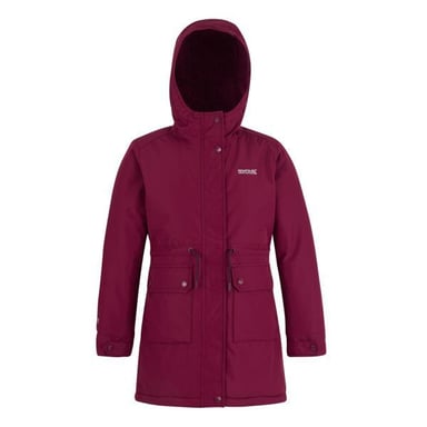 Regatta Childrens/Kids Valenta Waterproof Jacket (Dark Pimento/Fig)