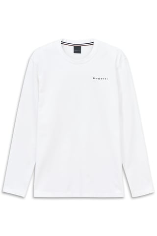 Bugatti Herren Langarmsweatshirt aus Baumwolle Modern Fit