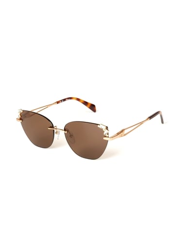 Blumarine Sunglasses Polished Coppery Gold
