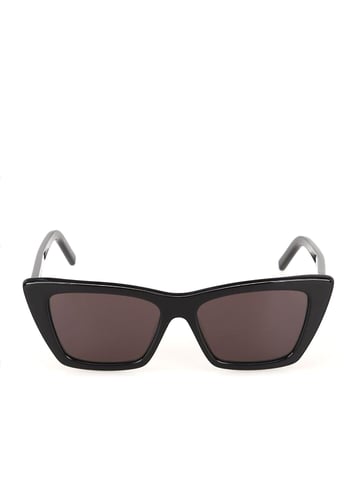 Saint Laurent Zonnebril Zwart/Grijs