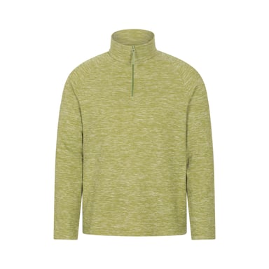 Mountain Warehouse Mens Snowdon II Fleece Top (Pale Green)
