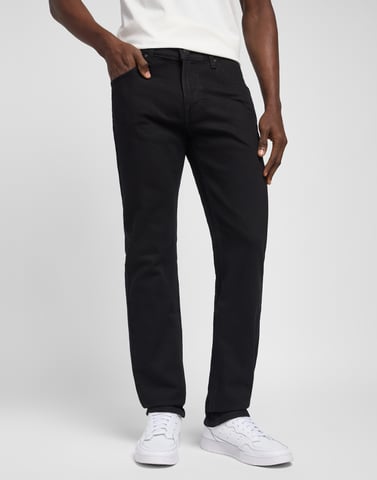 GB - Lee - daren zip fly black rinse